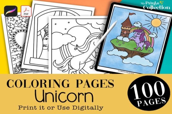 100 Unicorn Coloring Pages PDF: A Strategic Resource for Creatives and Educators