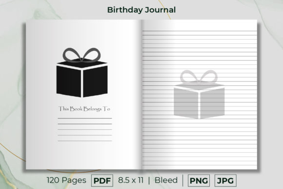 Birthday Line Journal Notebook V8 Guide