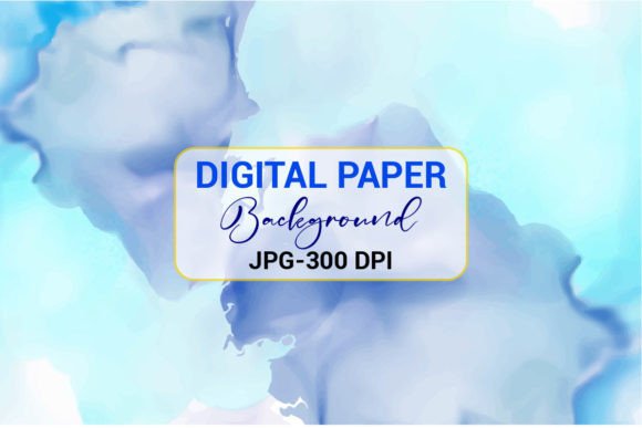 Blue Alcohol Ink Digital Art Wallpaper: A Versatile Asset for Creators and Professionals