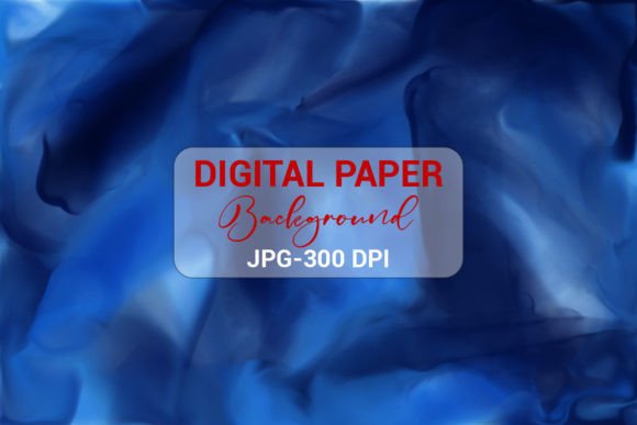 Blue Watercolor Digital Paper Background: A Versatile Asset for Modern Creators