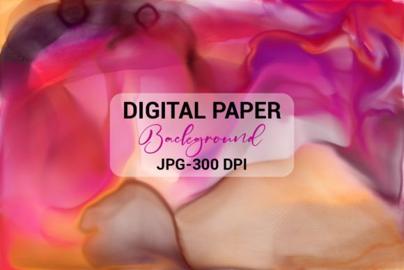 Elevating Digital Design with Luxury Acrylic Watercolor Digital Paper