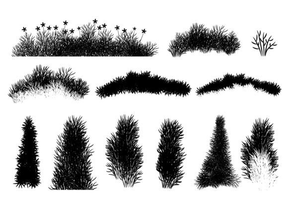 Enhancing Digital Design with a Set of 12 Plant Elements