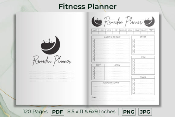 Mastering the Ramadan Planner Journal KDP Interior 5 for Spiritual Organization