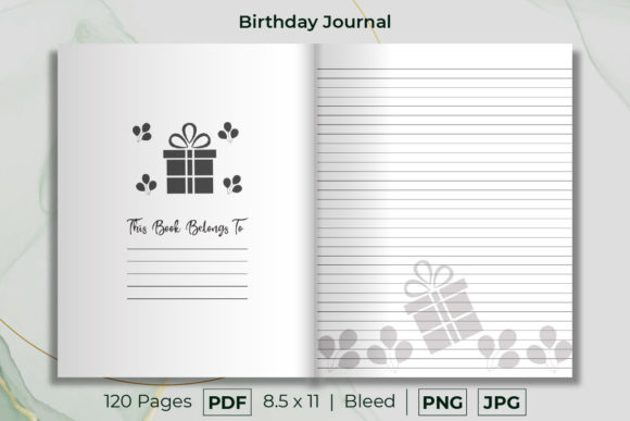 Mastering Your Year with the Birthday Line Journal Notebook V1