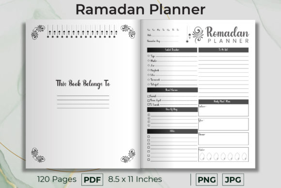 Ramadan Planner and Journal for KDP: A Complete Guide to Creating a Spiritual Companion