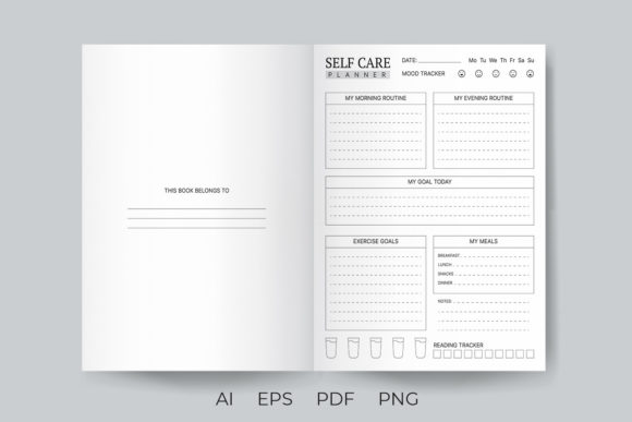 Self Care Planner KDP Interior V1: A Creator's Guide