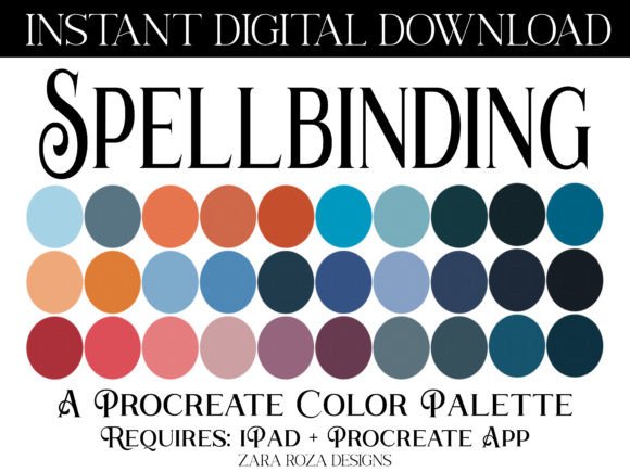 Spellbinding Procreate Color Palette: A Versatile Tool for Digital Artists