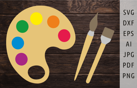 Unlocking Creative Potential with Paint Palette SVG and Paint Brush SVG Art