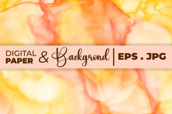 Vibrant Watercolor Ink Background Paper