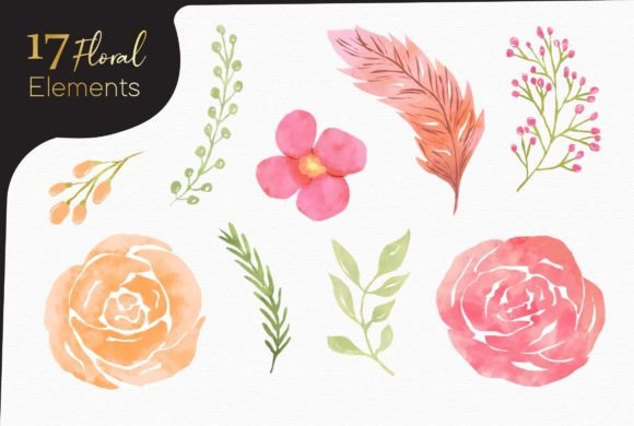 Watercolor Floral Elements: A Comprehensive Evaluation